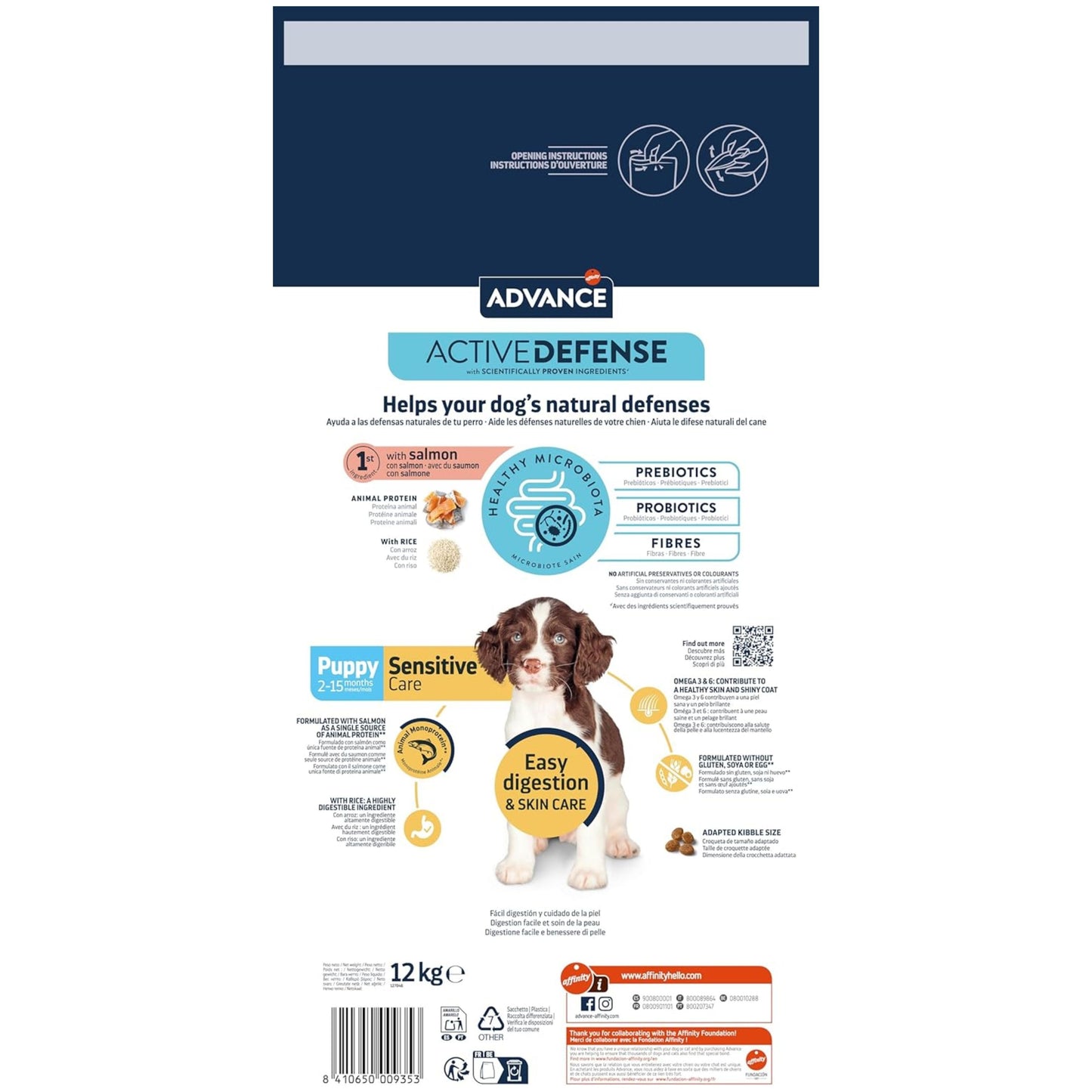 ADVANCE PUPPY SENSITIVE 3 KG.