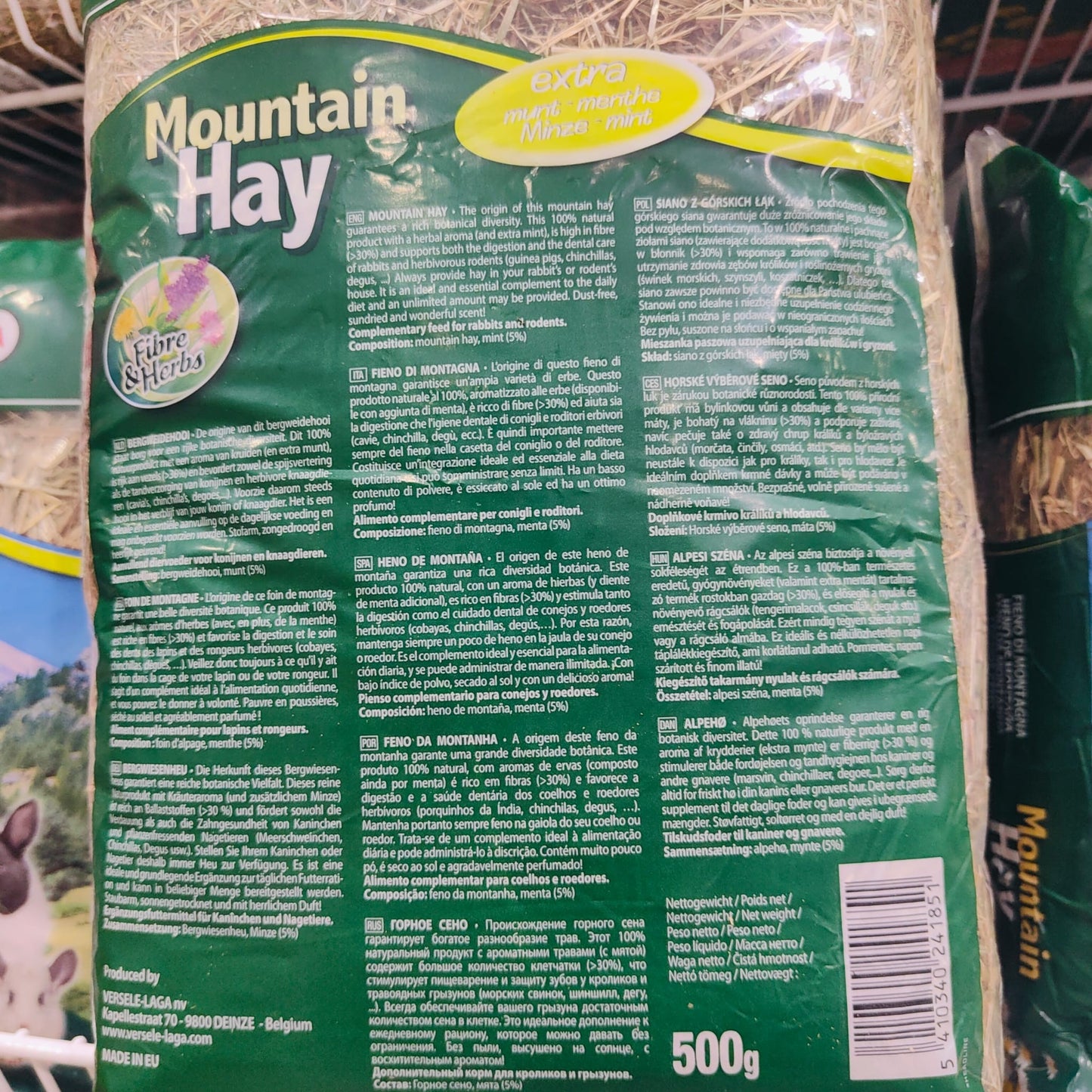 HENO MONTAÑA/MENTA 500 GR.