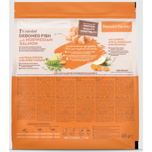 NATURES VARIETY N.G. ADULT MINI SALMON 1.5 KG