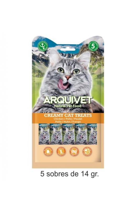 SNACK LIQUIDO DE POLLO GATO KITTEN (5 sobres de 14 gr)