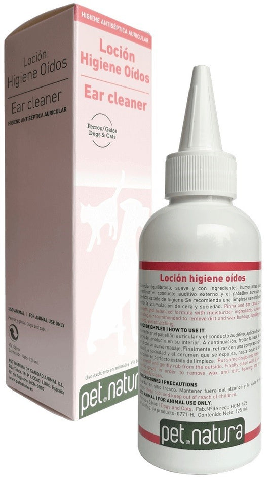 LOCION HIGIENE OIDOS 125 ML.Petnatura
