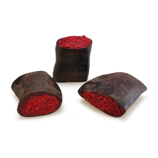 Cuernos de Búfalo rellenos de Palito de Piel 8 cms./ 20 Uds.