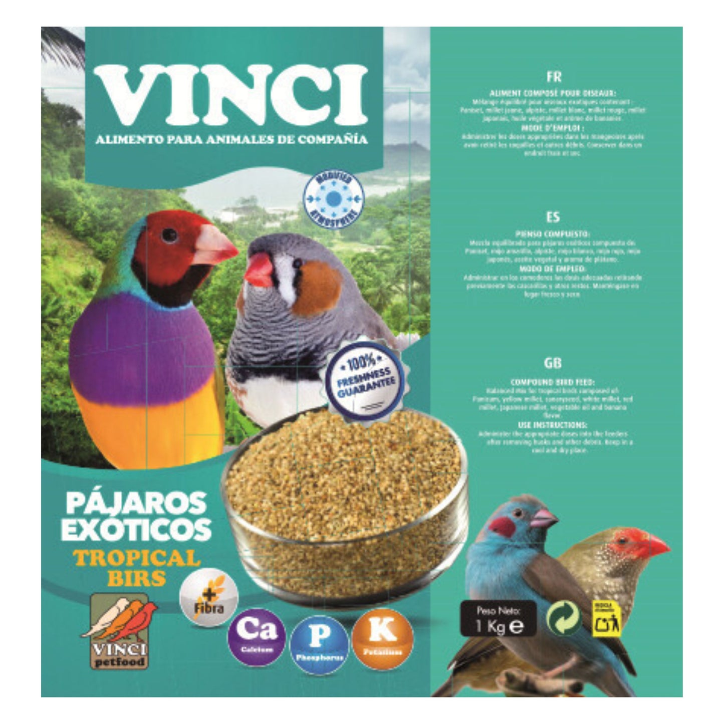 EXOTICOS VINCI 5 KG.