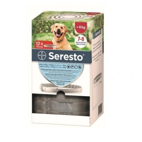 T -SERESTO CLINICO Collar Perro Grande +8Kg