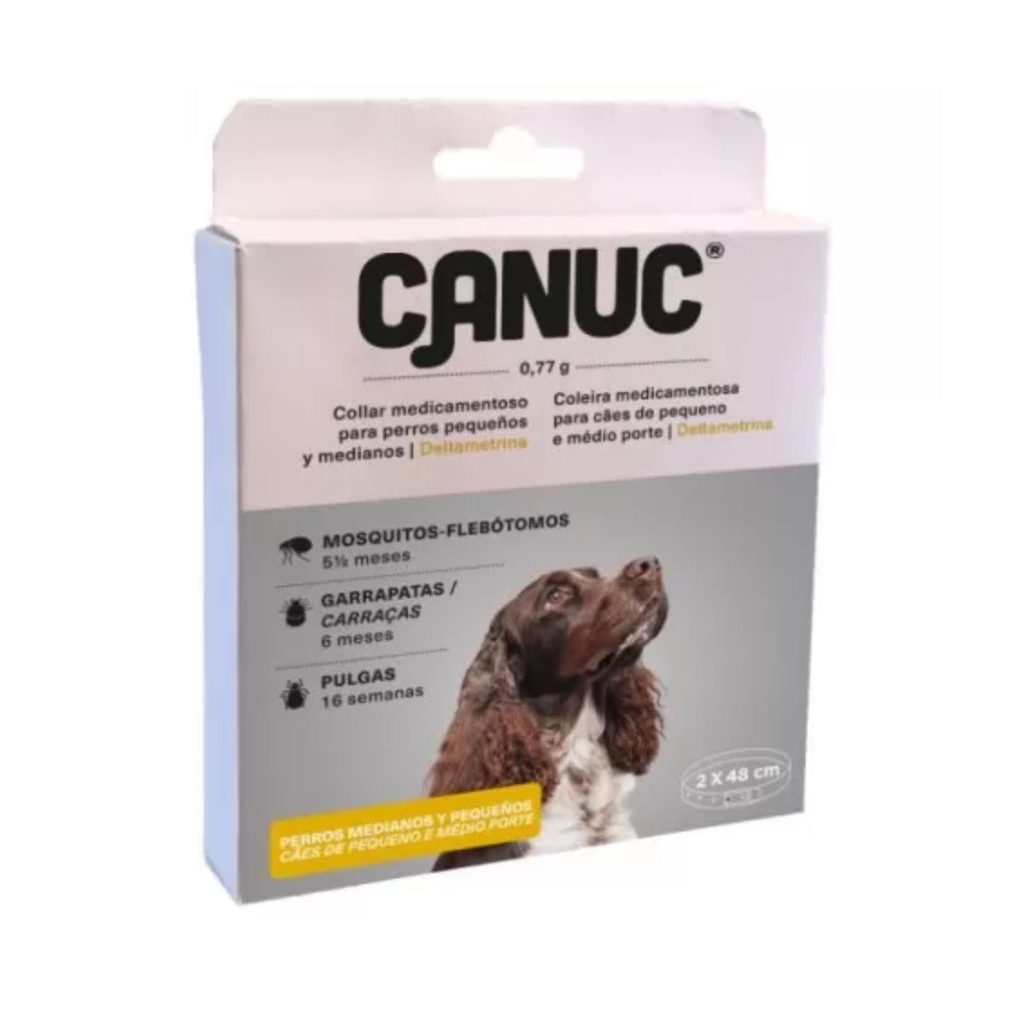 CANUC Collar Deltametrina 2 uds.de 48cm.