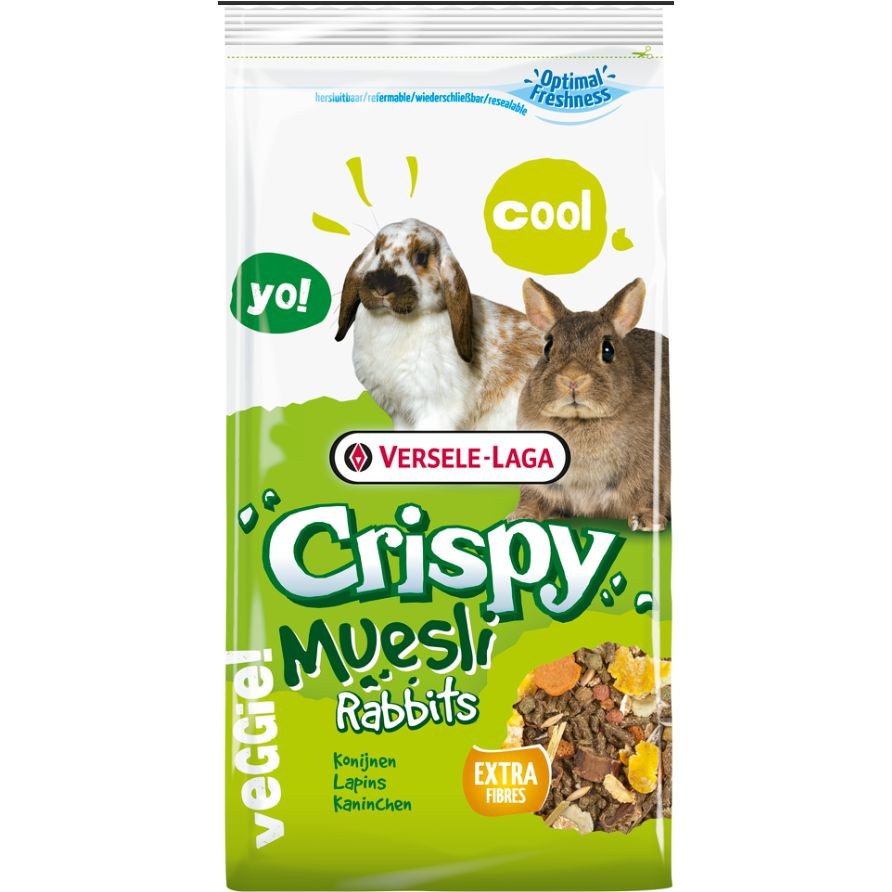 CONEJO CRISPY MUESLI 10 KG. VERSELE-LAGA