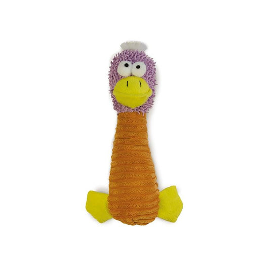 PATO PELUCHE NARANJA 27cm.