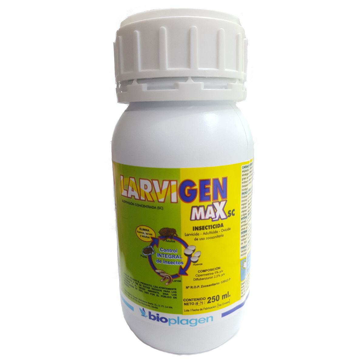 LARVIGEN MAX PRO 250 Ml.  (para 25 lts./agua)